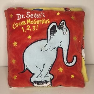 7” Dr. Seuss’s Circus McGurkus 1,2,3! Plush Toddler Book